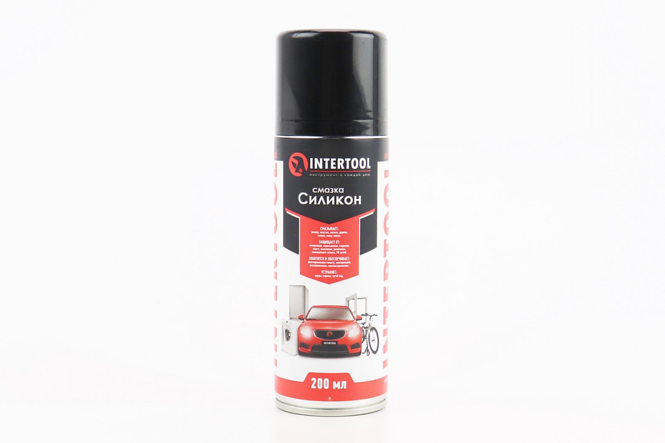 Смазка силиконовая, водоотталкивающая, Силикон Аэрозоль 200ml KS