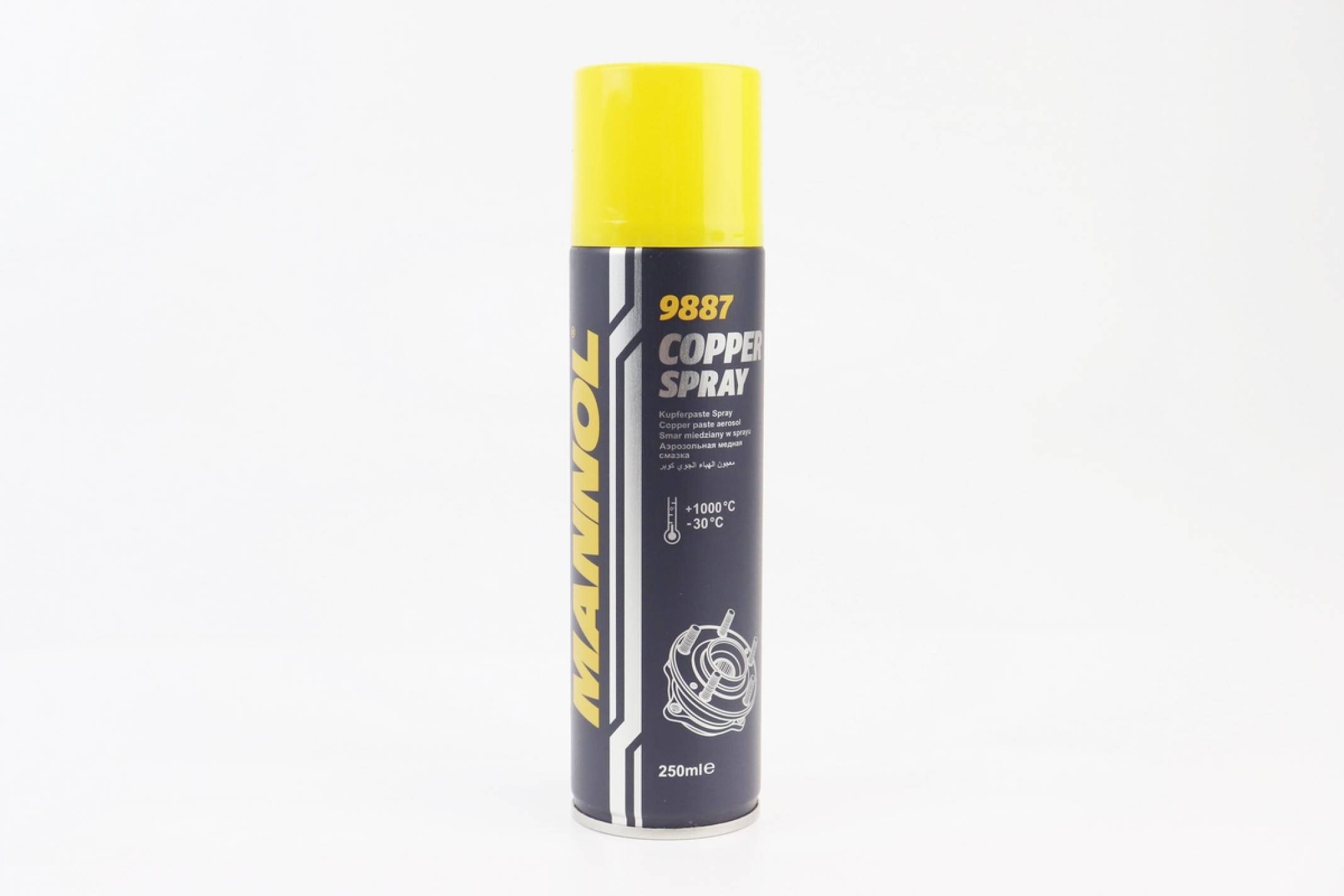 Смазка медная Copper spray, Аэрозоль 250ml KS
