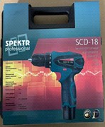 SVET Шуруповёрт аккумуляторный Spektr 18В SCD-18 SVET