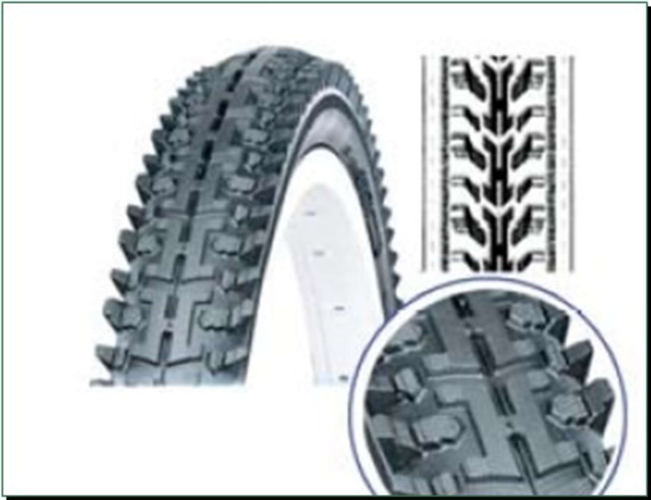Велосипедная шина 26 * 1,75 (SRI-43 Blue strip) DSI-Шри Ланка (#LTK)