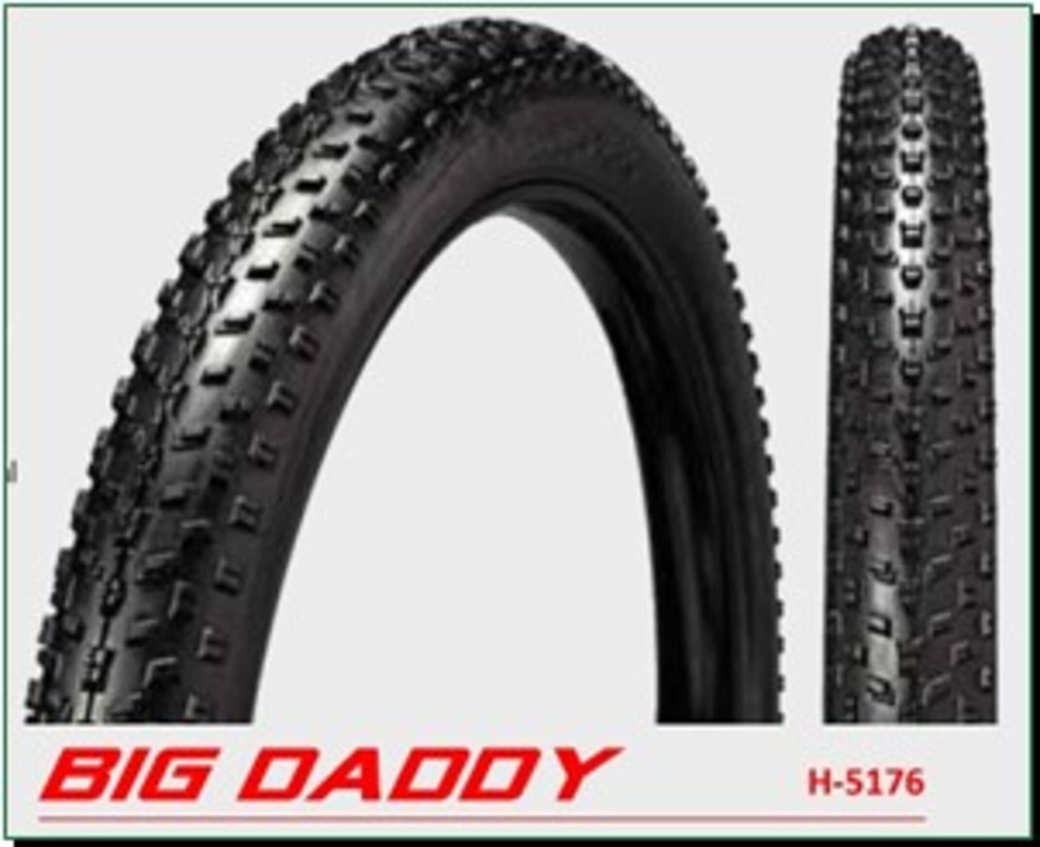 Велосипедная шина 27,5 * 3,00 (H-5176 60TPI W113092) Chao Yang-Top Brand (#LTK)