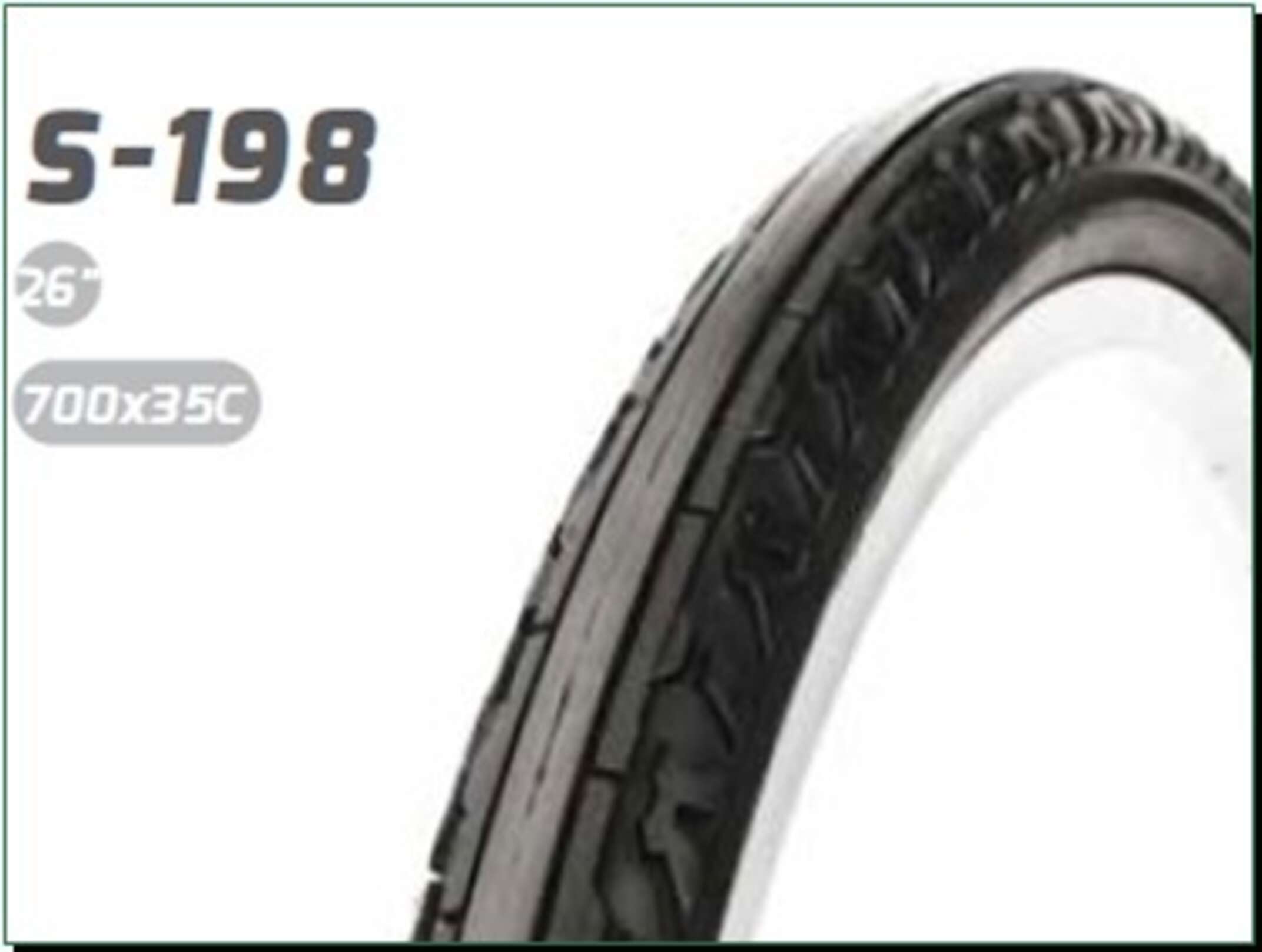Велосипедная шина 28 * 1,40 (700 * 35C) (37-622) (S-198 Blue strip) DSI-Шри Ланка (#LTK)