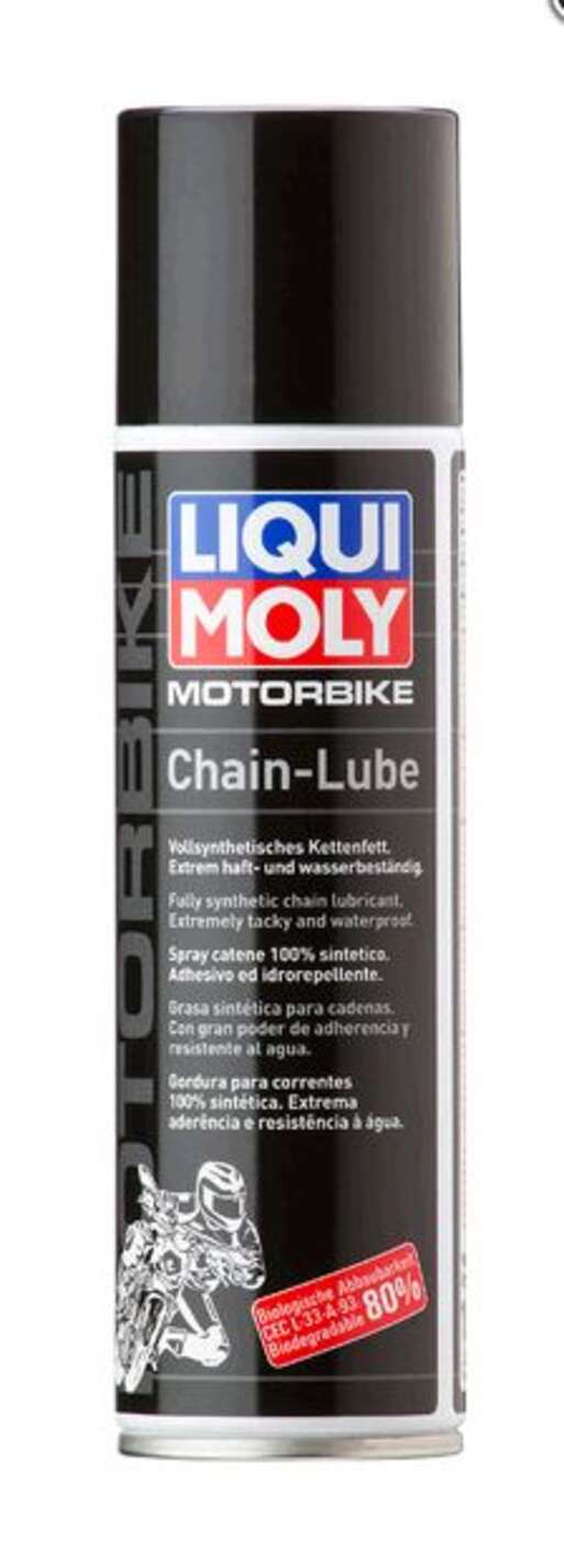 Смазка для цепей 250мл (аэрозоль) (Motorbike Chain Lube) LIQUI MOLY #8051
