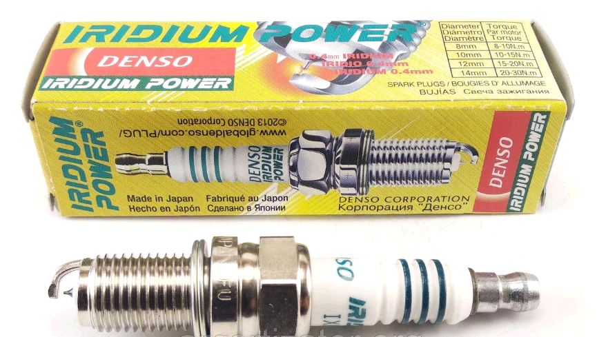 Свеча D8RTI M12*1,25 19mm ключ 16 (IXU22#4) IRIDIUM POWER DENSO #5308