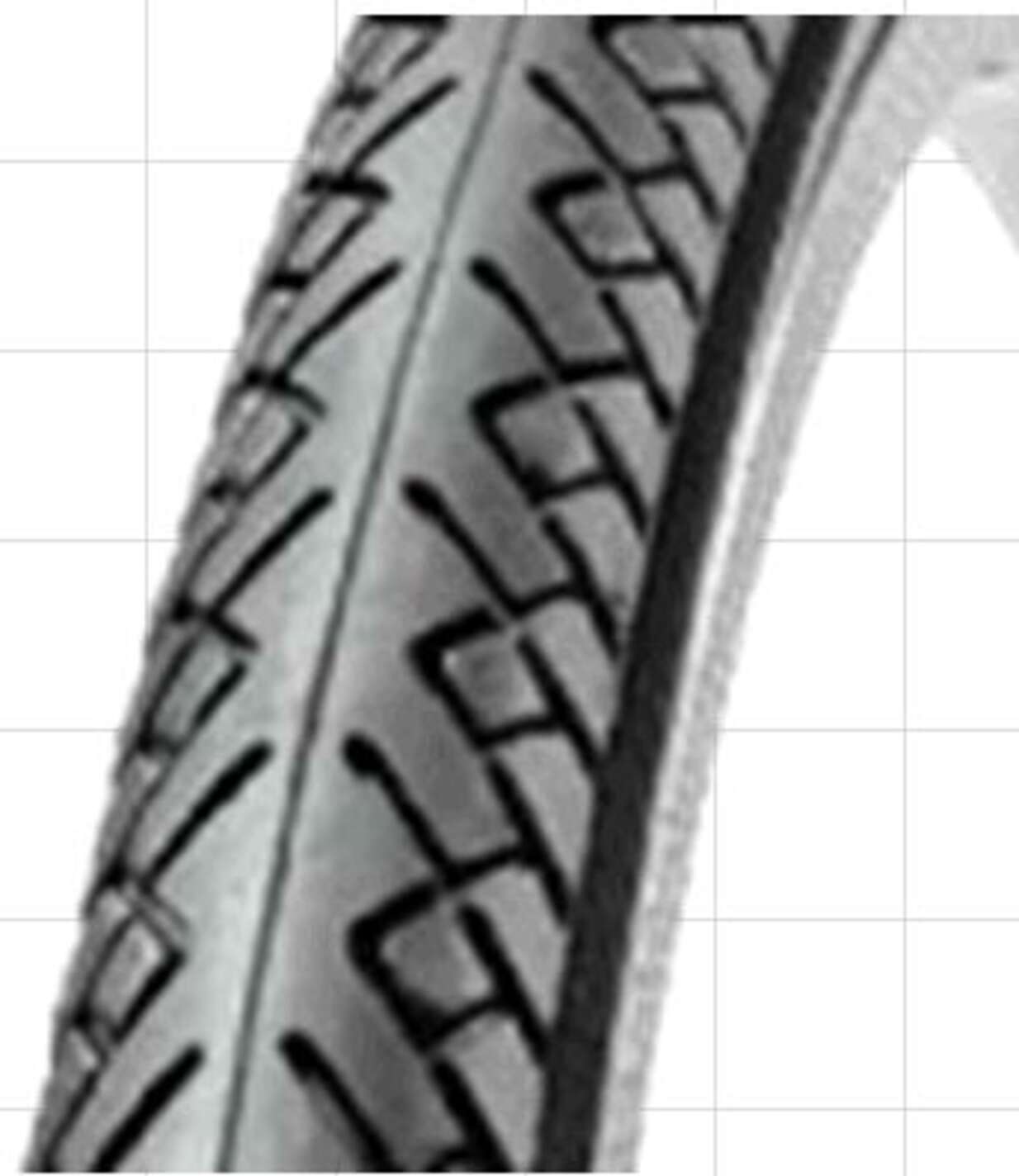 Велосипедная шина 26 * 1 3/8 (37-584) MTB RALSON (Индия) (#RSN)