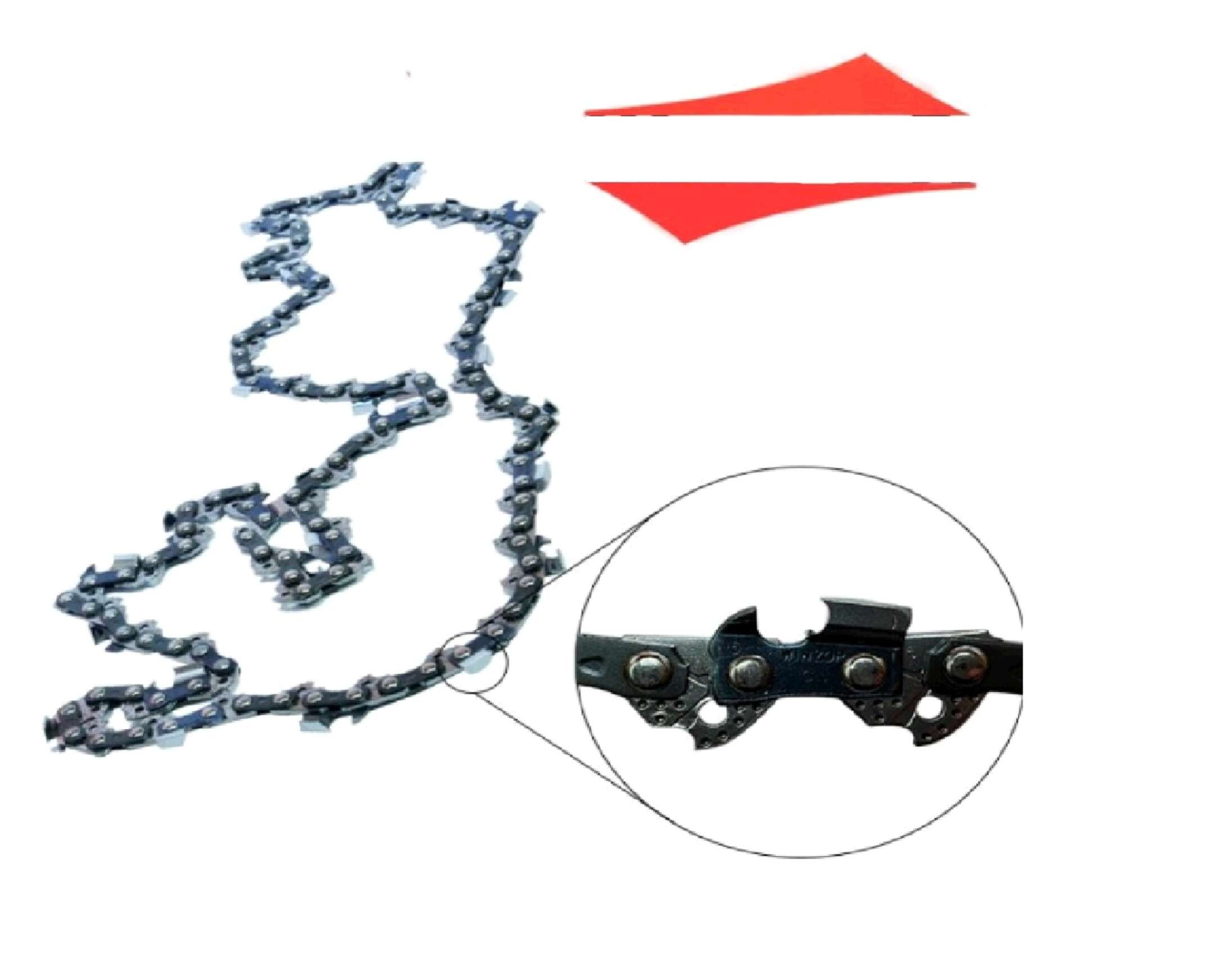 Цепь пильная 3/8, 1,3mm, 44зв, под шину 12 (30см) для St 180-250 (WINZ) DOV