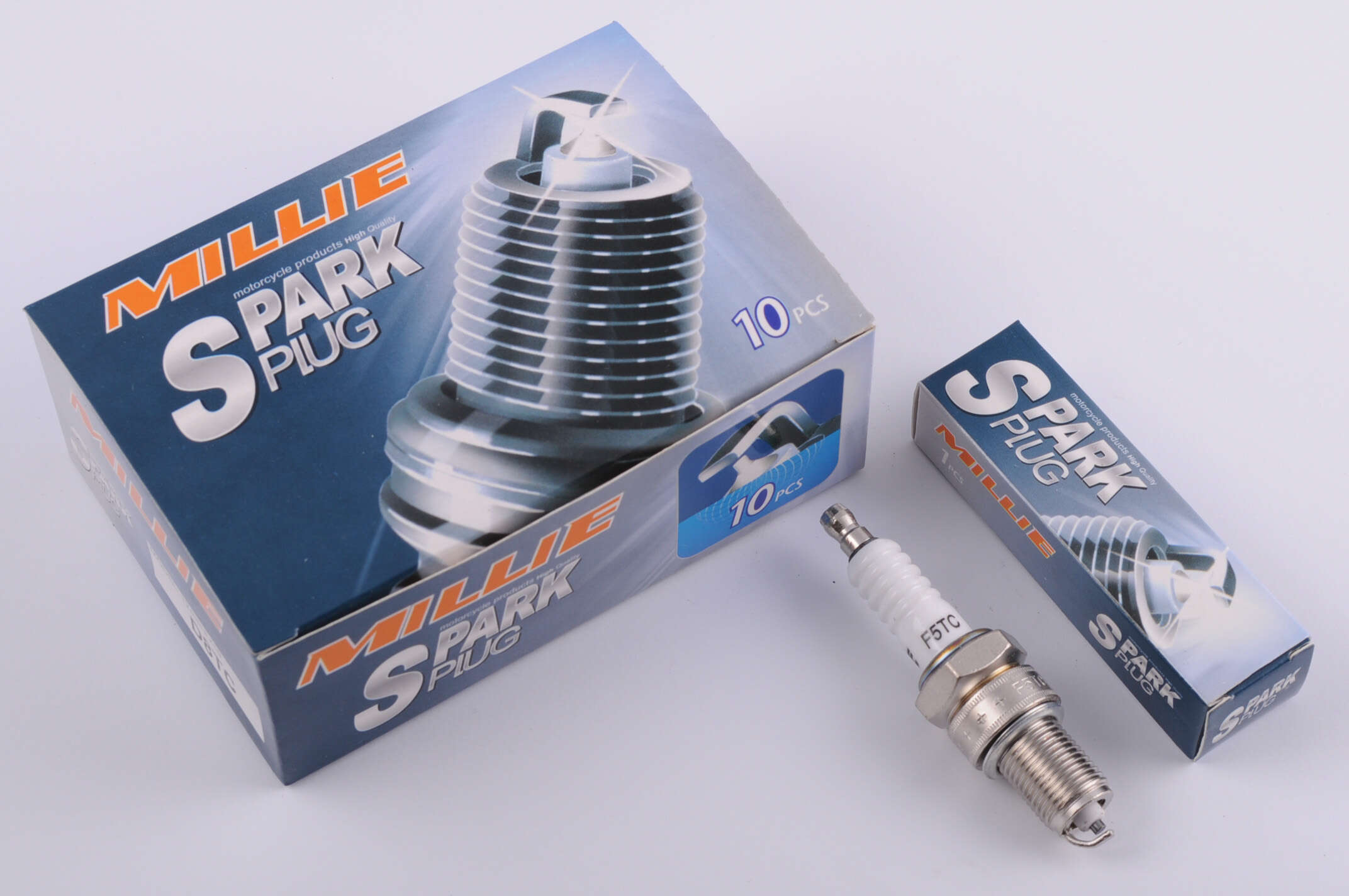 Свеча авто F5TC M14*1,25 19,0mm MILLIE