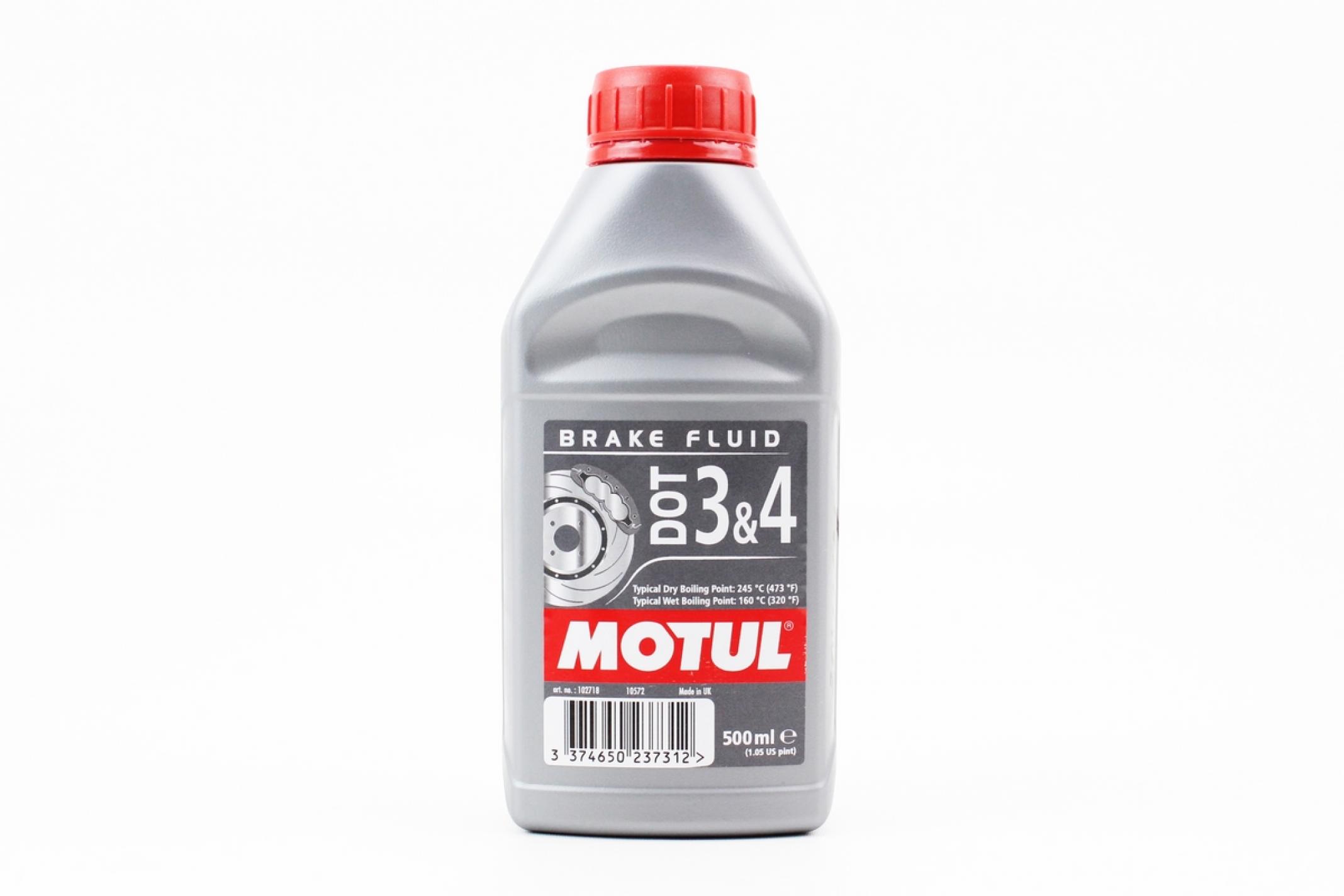 Тормозная жидкость DOT 3/4 (500мл) MOTUL (#102718) KS
