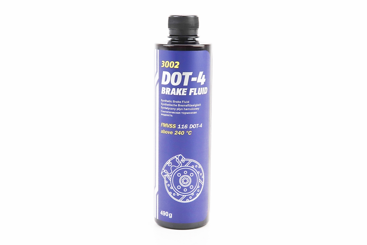 Тормозная жидкость синтетическая DOT-4, 450ml KS