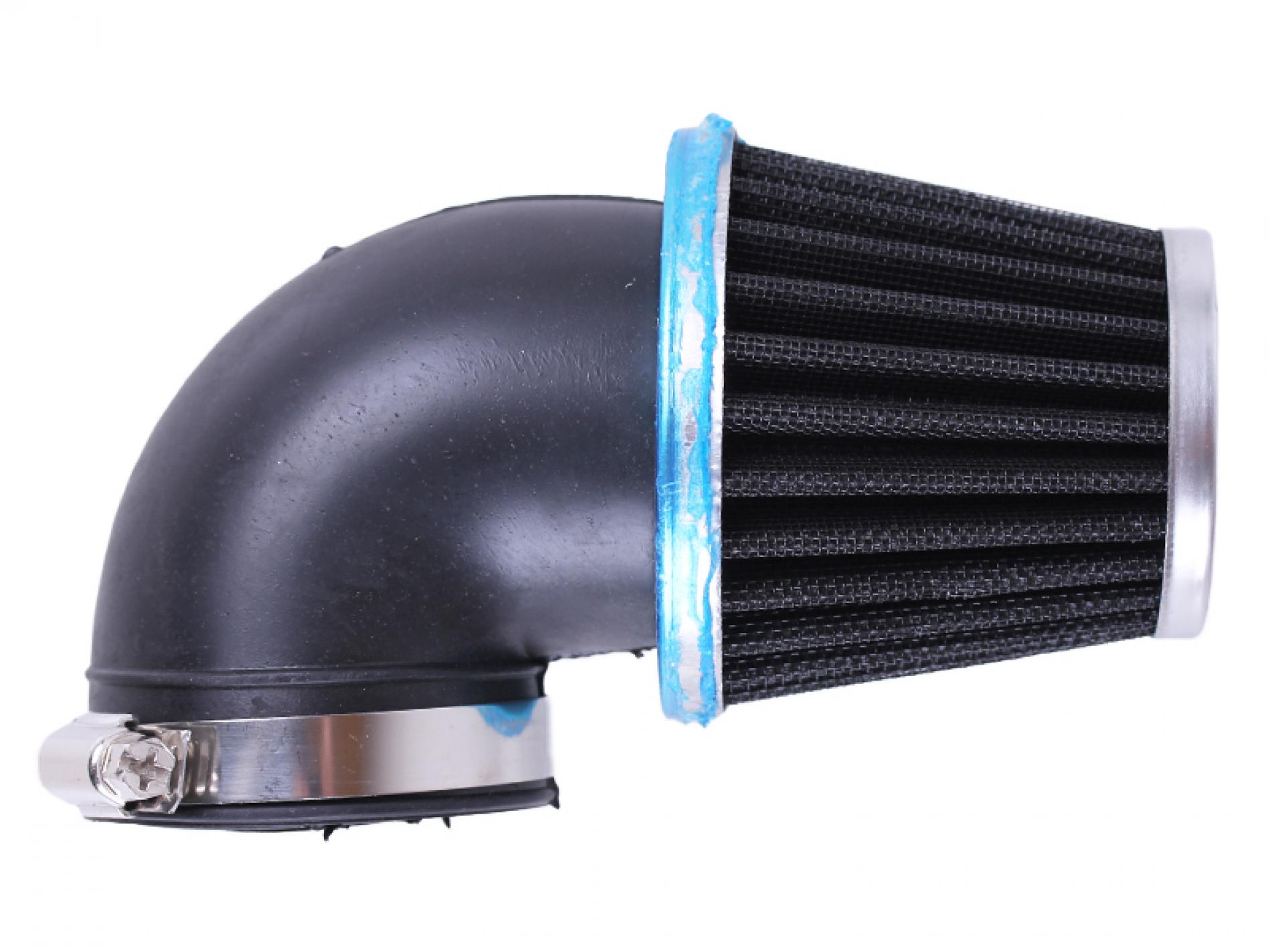 Фильтр воздушный (нулевик) Ø28/35/48mm, 90* бумажный AMG