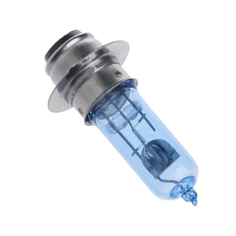 Лампа P15D-25-1 (1 ус) 12V 18W/18W (синяя) VDK
