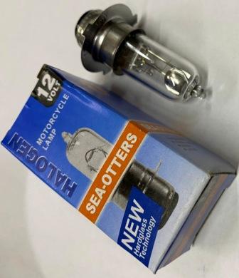Лампа P15D-25-3 (3 уса) 12V 35W/35W (белая) VDK-5