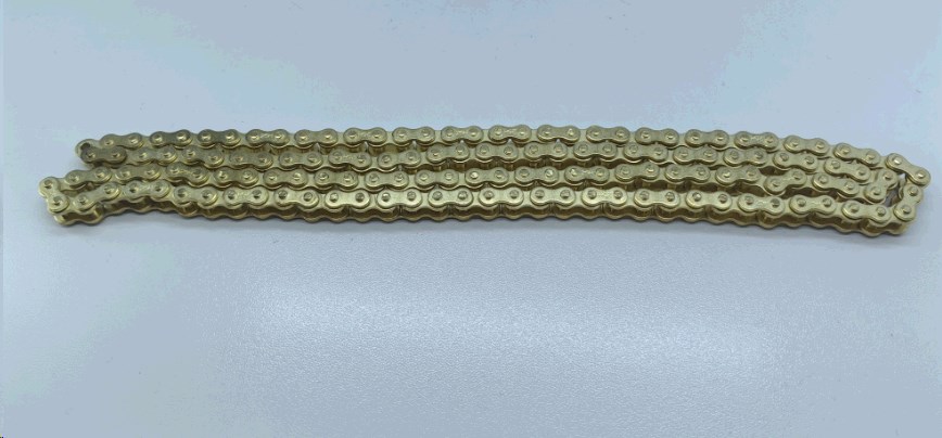 Цепь трансмиссии 530-120L Honda, Suzuki, Yamaha, Kawasaki (жёлтая) DGC
