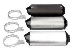 Глушитель (тюнинг) 280/380mm, (нержавейка, прямоток, mod:BBR) VV