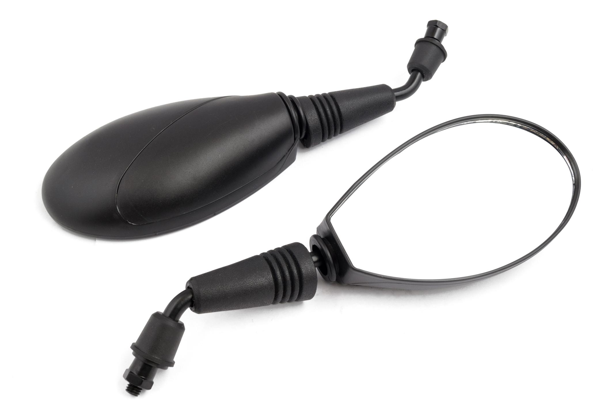 Зеркала ZX-2444 (черные) KOMATCU