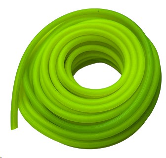 Шланг топливный Ø5mm, 10 метров (резиновый, лимонный, силикон) VDK
