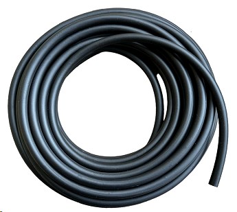 Шланг топливный Ø6mm, 10 метров (силикон, черный) VDK