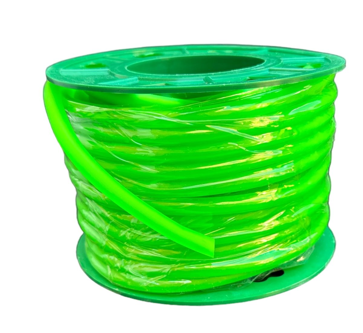 Шланг топливный Ø5mm, 20 метров (силиконовый, зеленый) VDK