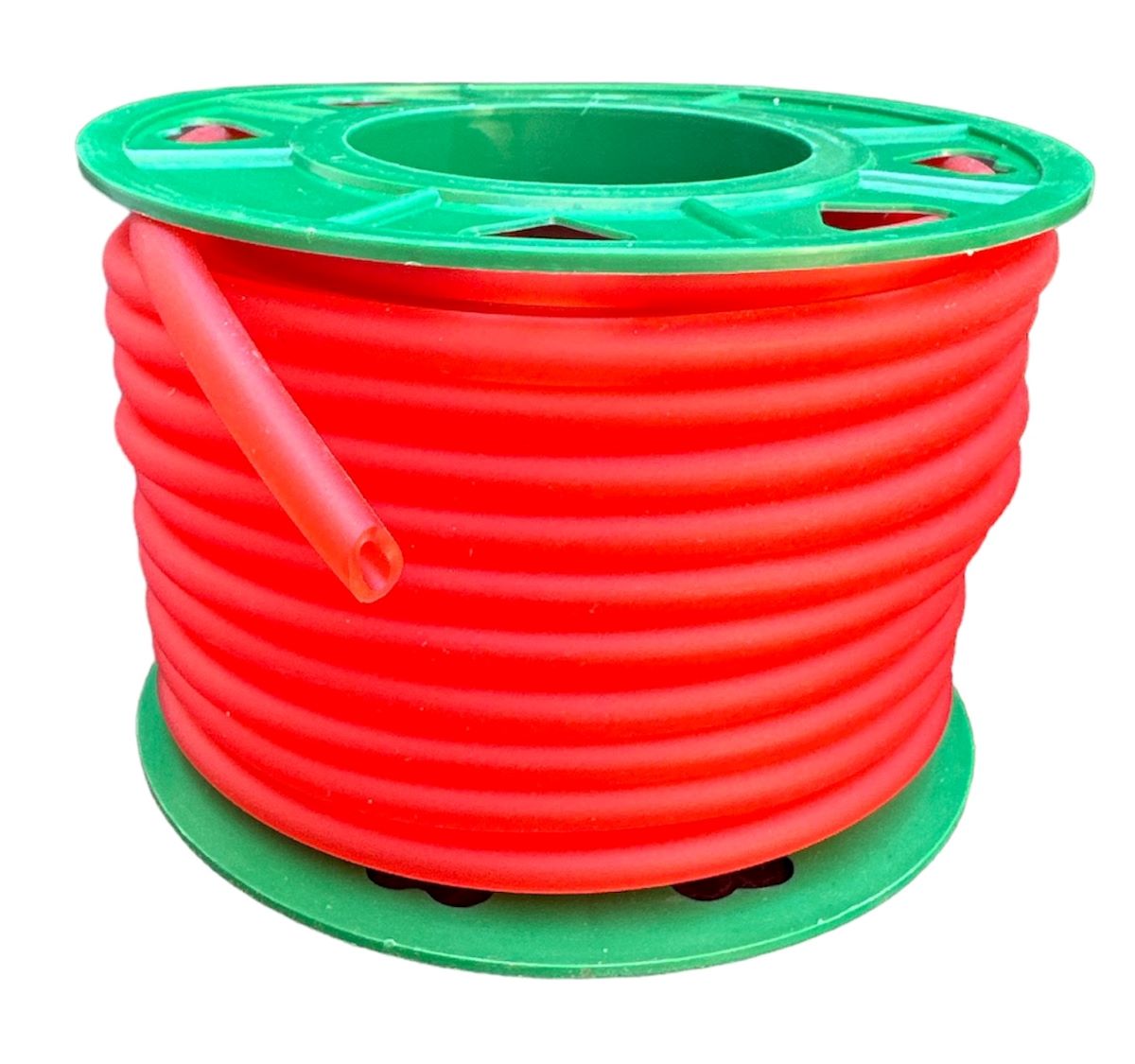 Шланг топливный Ø5mm, 20 метров (силиконовый, красный) VDK