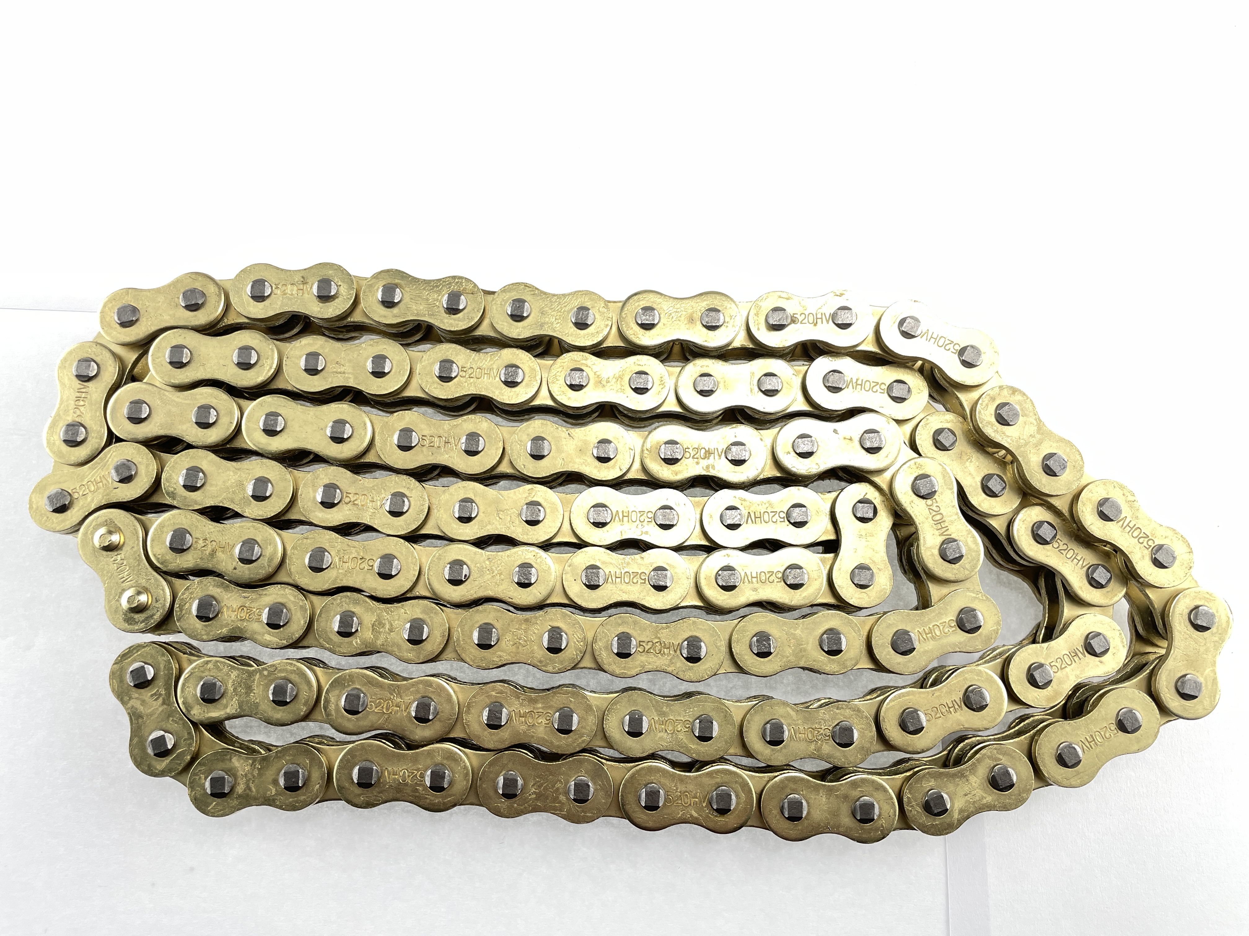 Цепь трансмиссии 520HV-120L O-Ring (желтая, сальниковая) RES