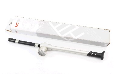 Алюминиевый насос высокого давления 300 psi/20 bar с манометром, для воздушных амортизаторов и вилок, D-PUMP KS