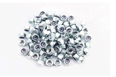 Гайка М8 x 1,25 самостоп DIN985, 100шт KS-4