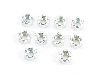 Гайка М8 x 1,25 DIN935, 10шт KS-4