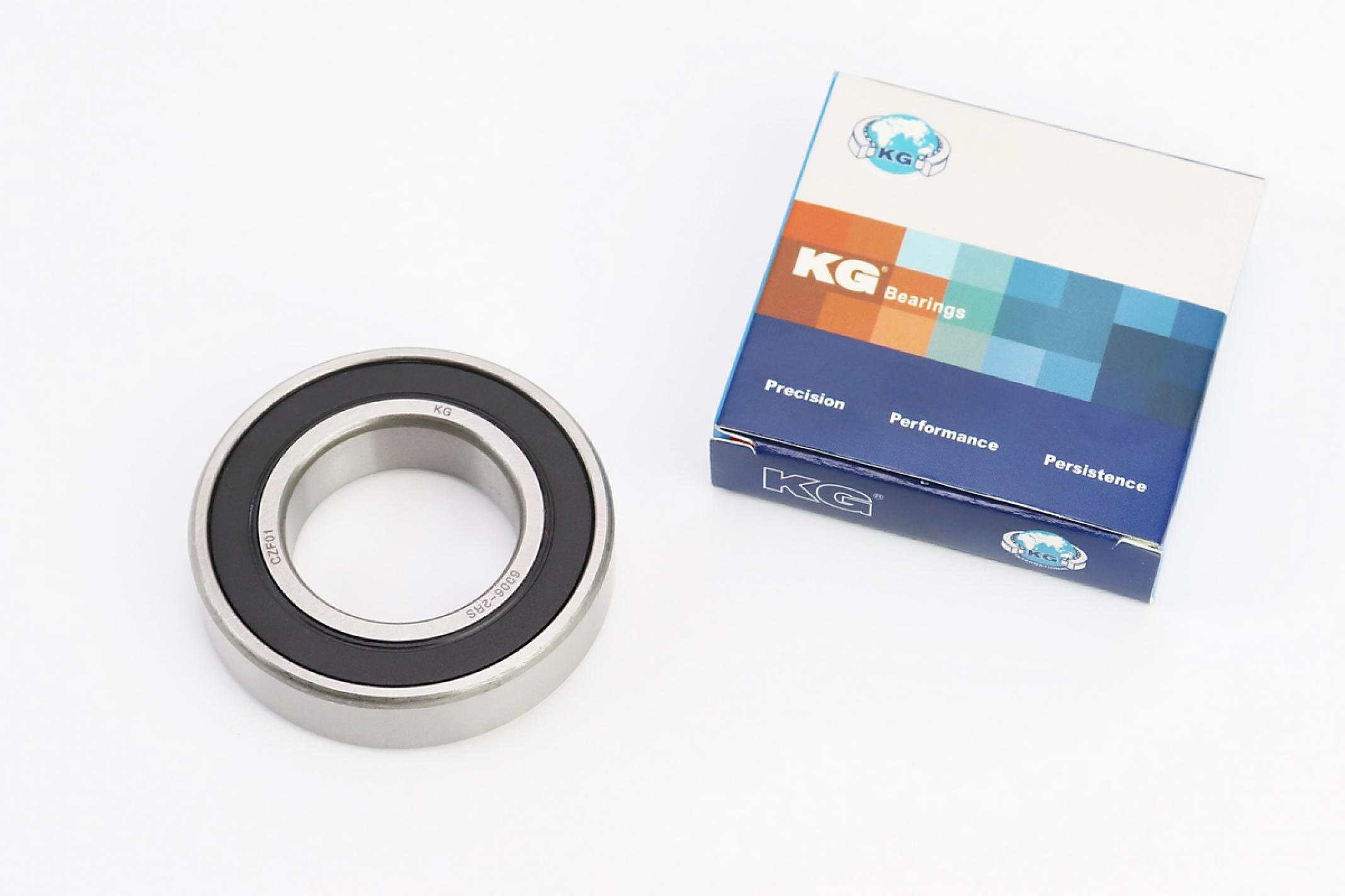 Подшипник коленвала 6006-2RS 30*55*13 (Suzuki LETS) ИНДИЯ KS-4