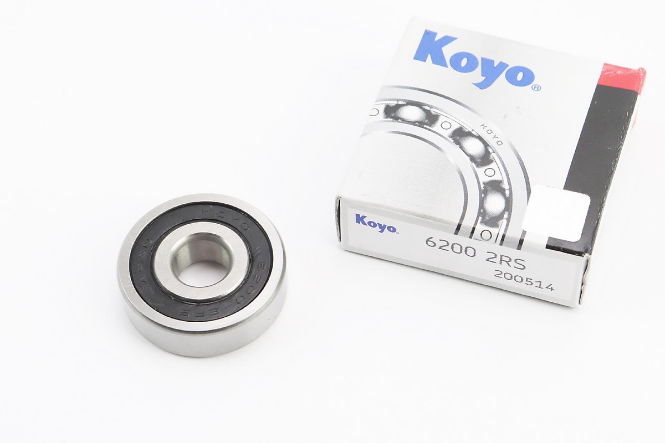 Подшипник редуктора 6200-2RS 10*30*9 (редуктор Yamaha, колесо Suzuki) KS-4