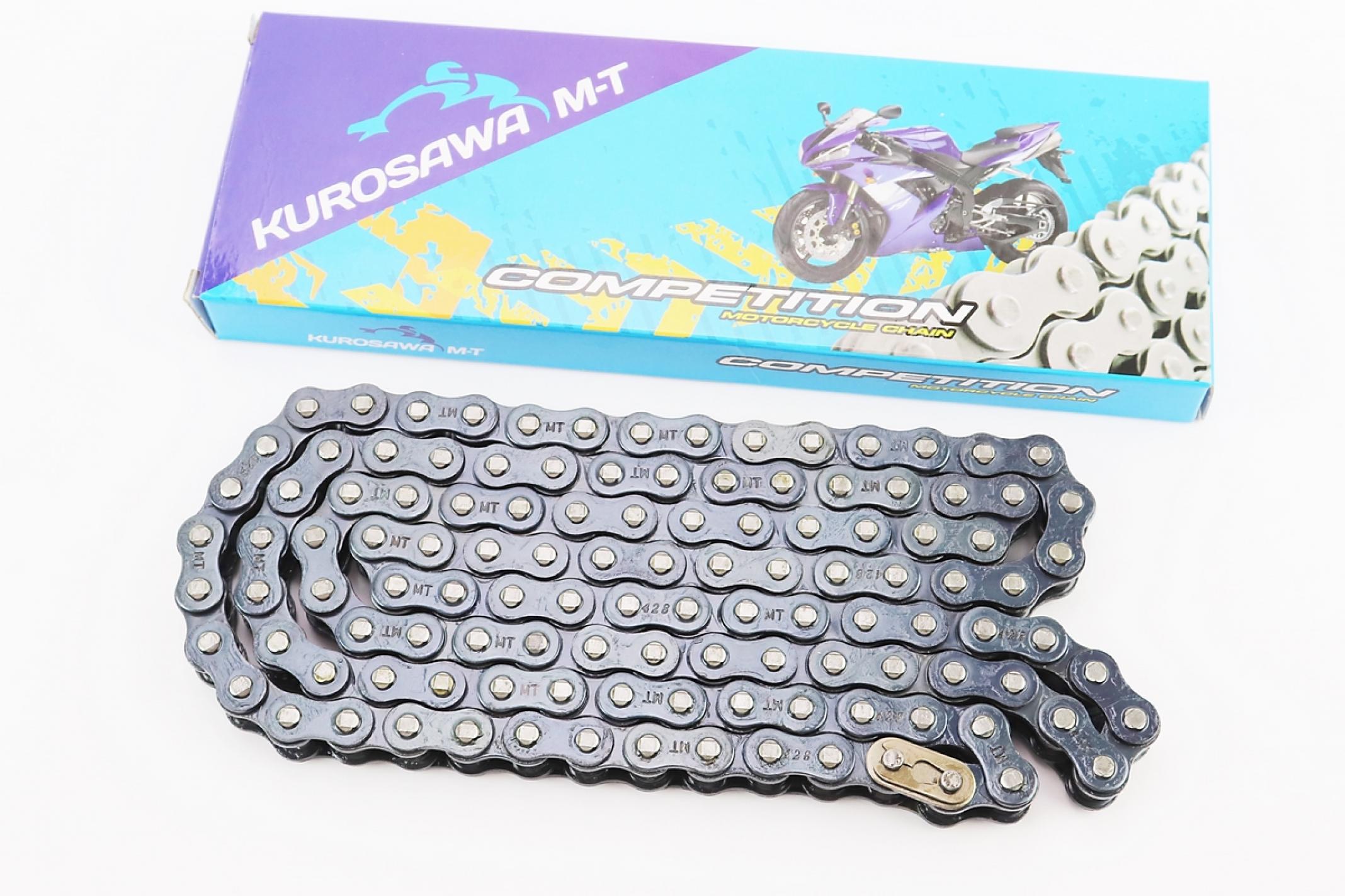 Цепь трансмиссии 428H-118L Honda CG150, Yamaha YBR125/RD/RDZ125 KS