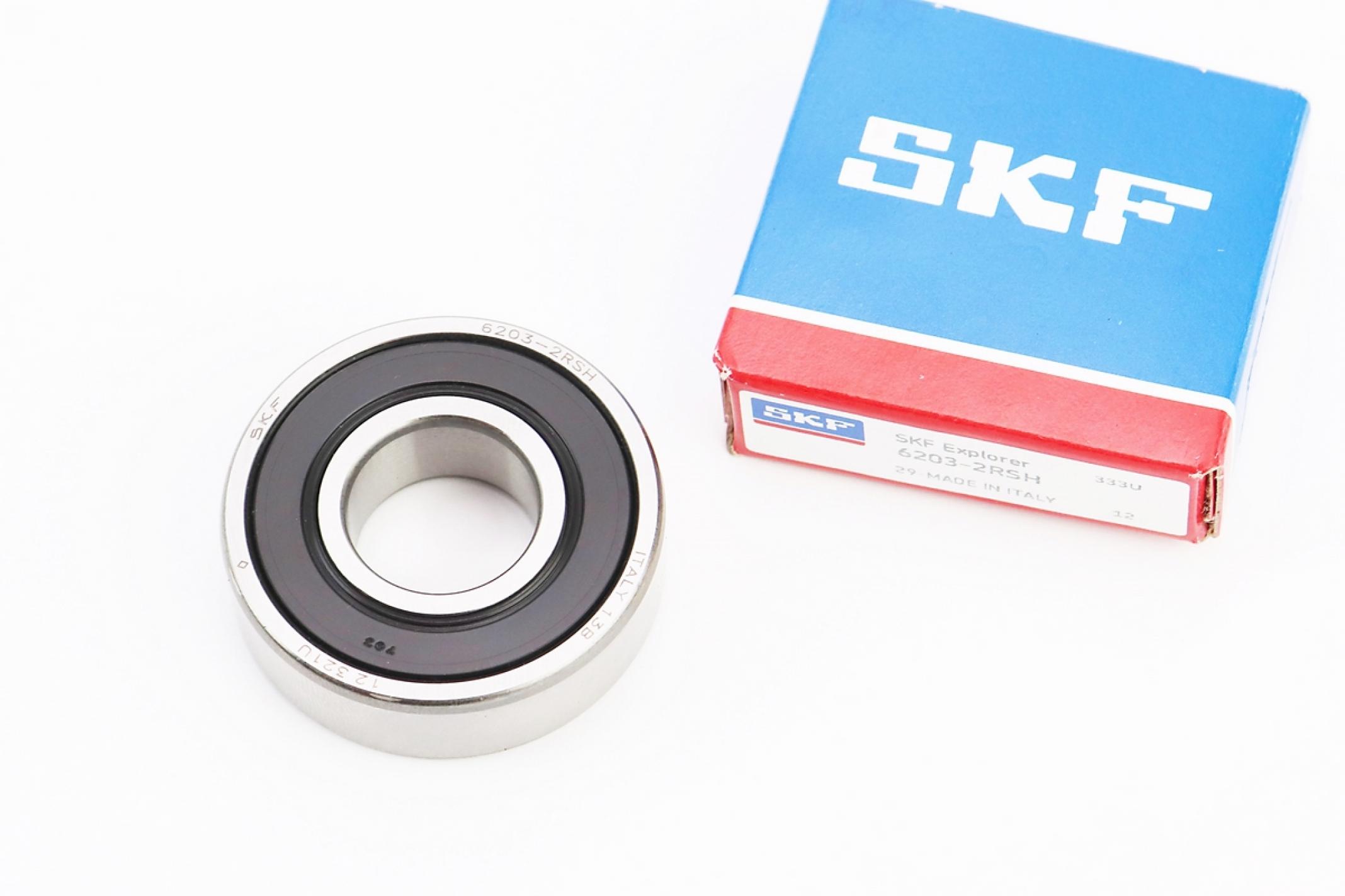 Подшипник коленвала 6203-2RS 17*40*12 (Honda PAL, DJ, ред-р Suzuki, Honda, Yamaha) оригинал KS-6