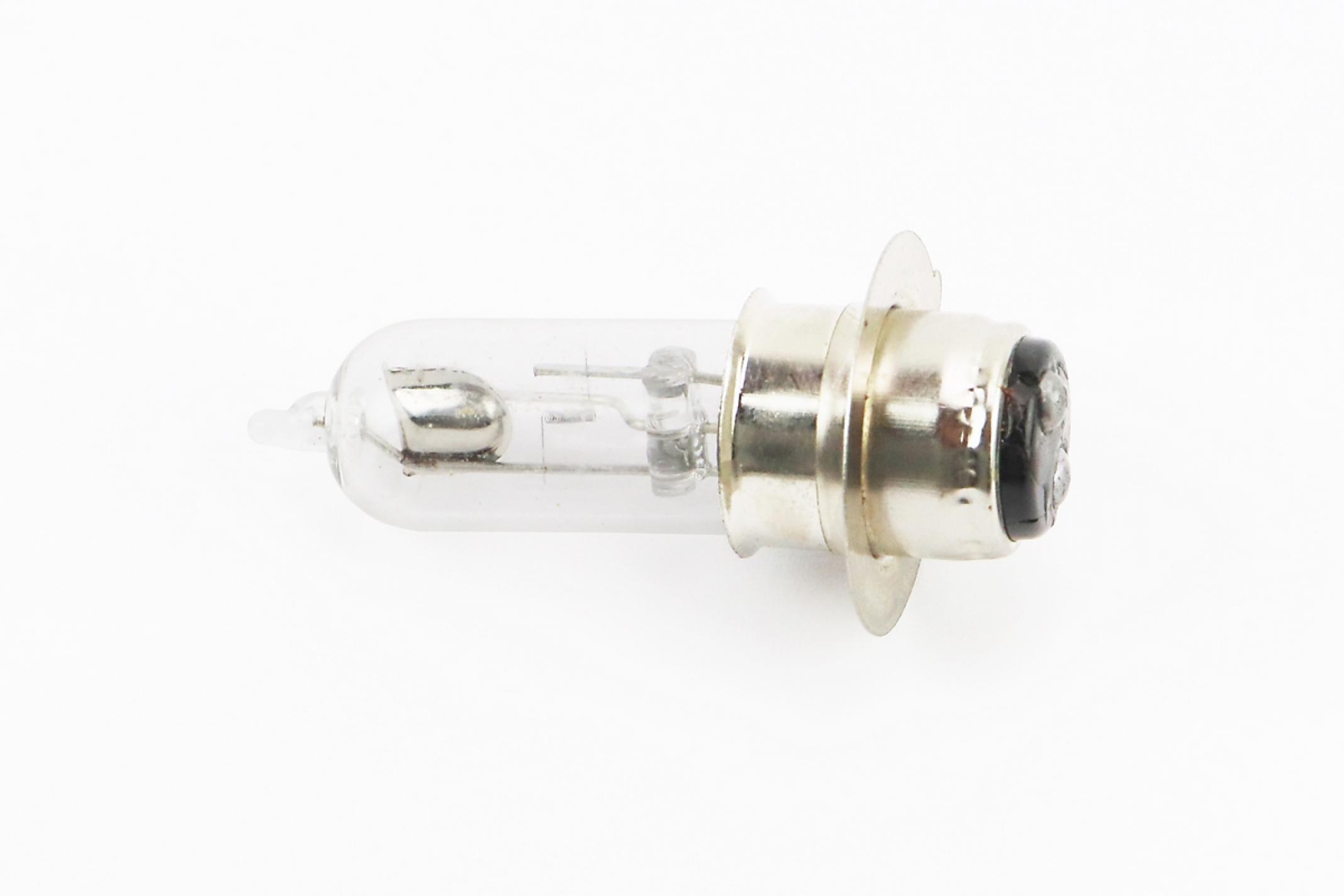 Лампа P15D-25-1 (1 ус) 12V 18W/18W (белая) KS