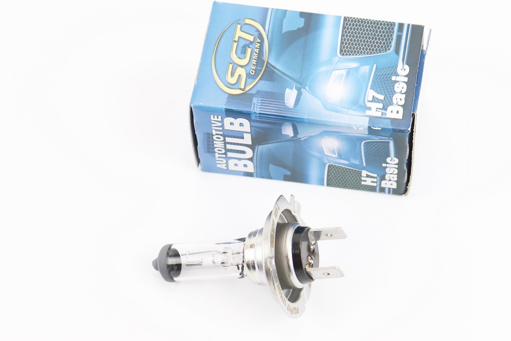 Лампа (фара) H7 12V 55W PX26D Basic KS