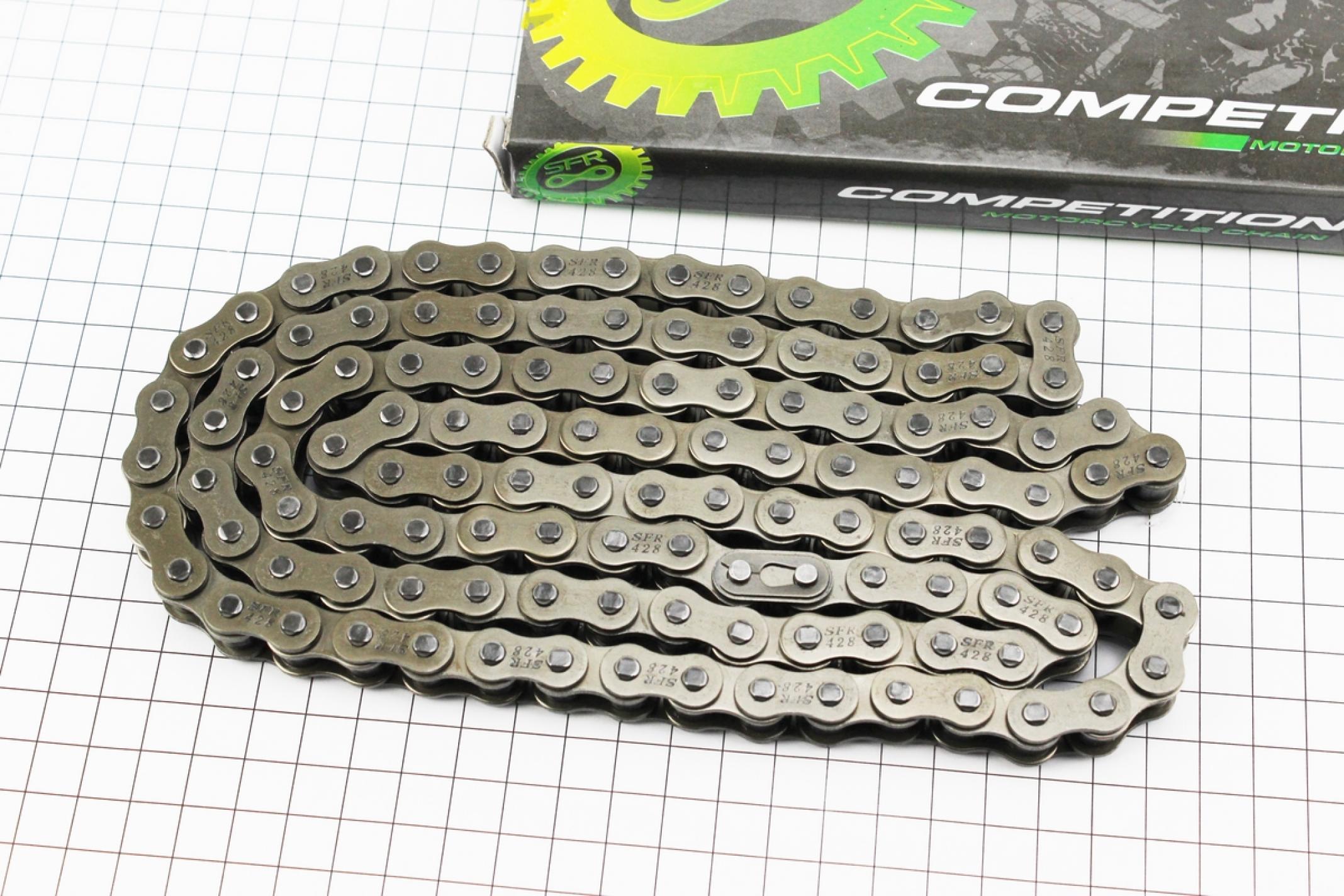 Цепь трансмиссии 428H-118L Honda CG150, Yamaha YBR125/RD/RDZ125 KS-2