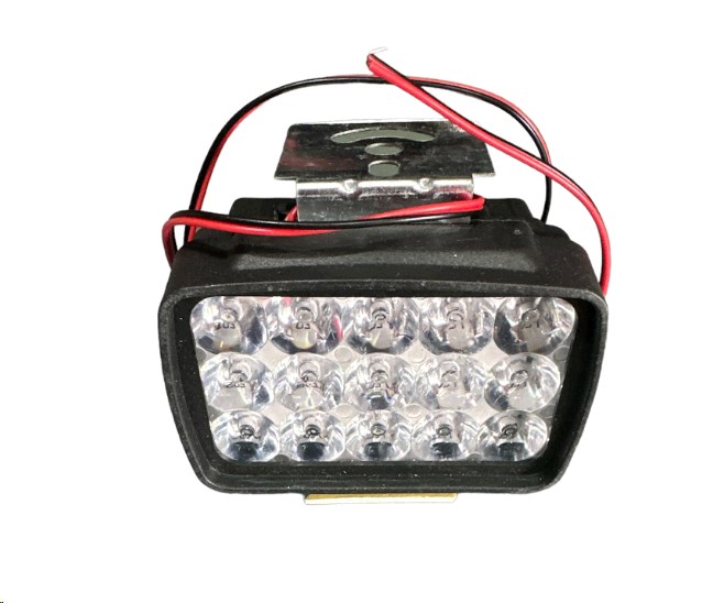 Фара дополнительного света LED L6-22,5W прямокутна 95*65*56мм FLOOD 9-85V DC1,5W 15шт. 6000К IP67 2200Lm VDK