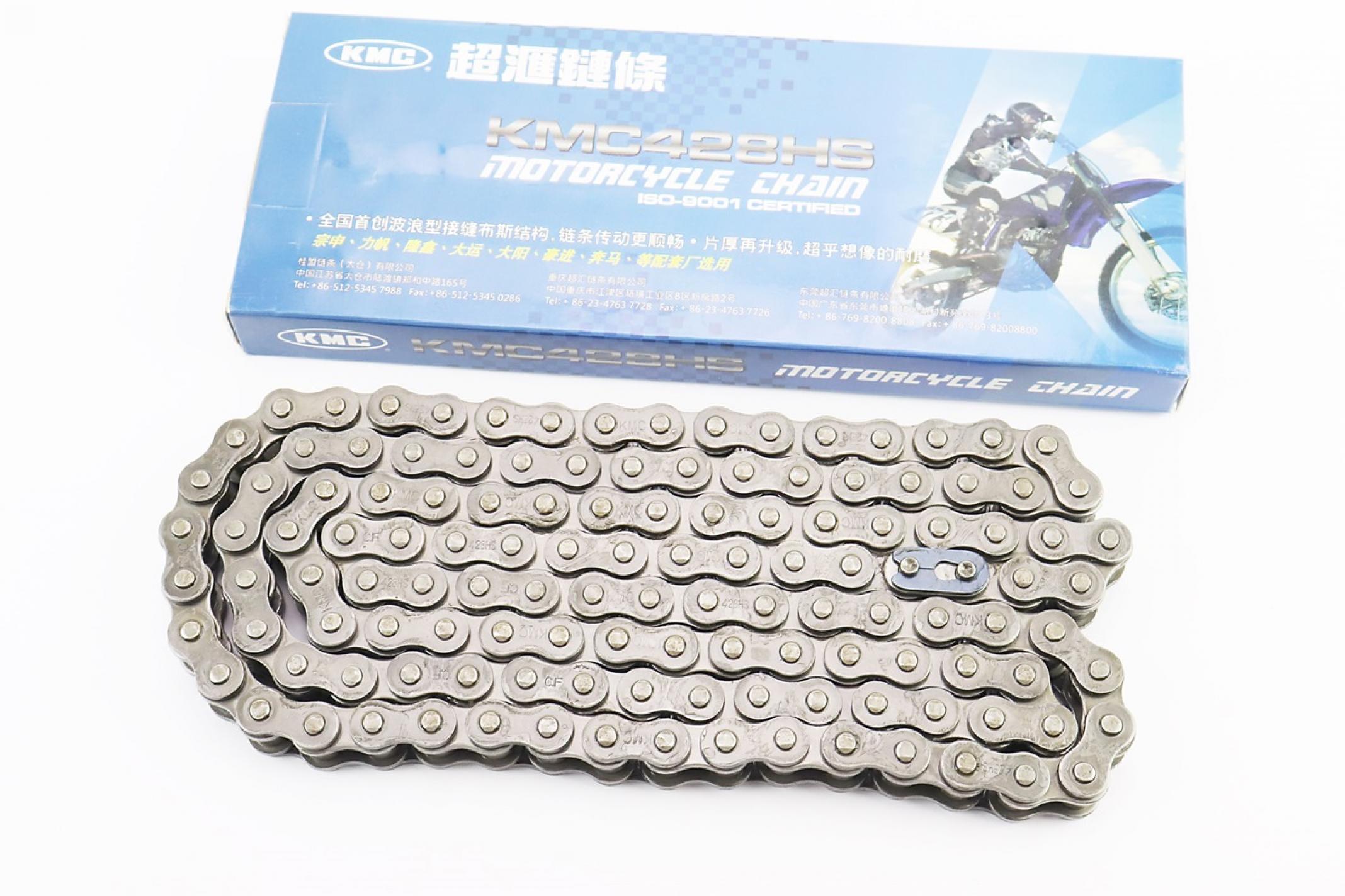 Цепь трансмиссии 428H-128L Zongshen ZS125/150GY, ЯВА, МУРАВЕЙ KS-4