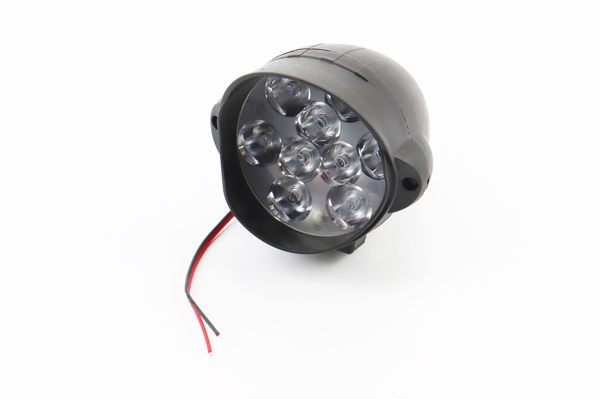 Фара дополнительная светодиодная влагозащитная - 9 LED с креплением капля 66*68мм KS