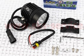 Фара дополнительная светодиодная влагозащитная 6 LED с креплением, 60мм KS