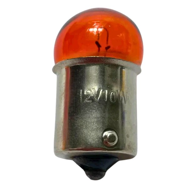 Лампа G18 (поворот, габарит) 12V 10W (желтая) BBC