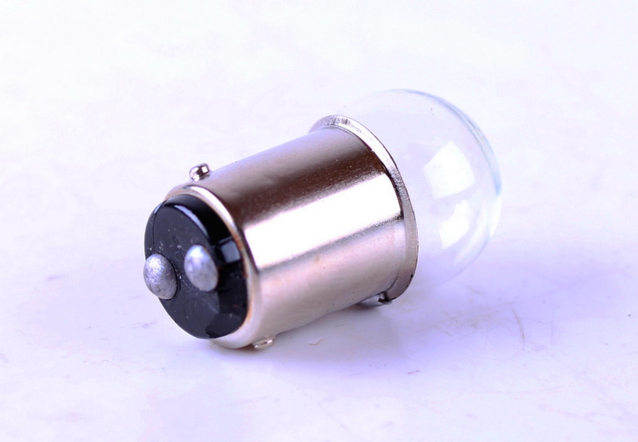 Лампа S25 (двухконтактная) 12V 21W/5W (стоп, габарит) AMG-3