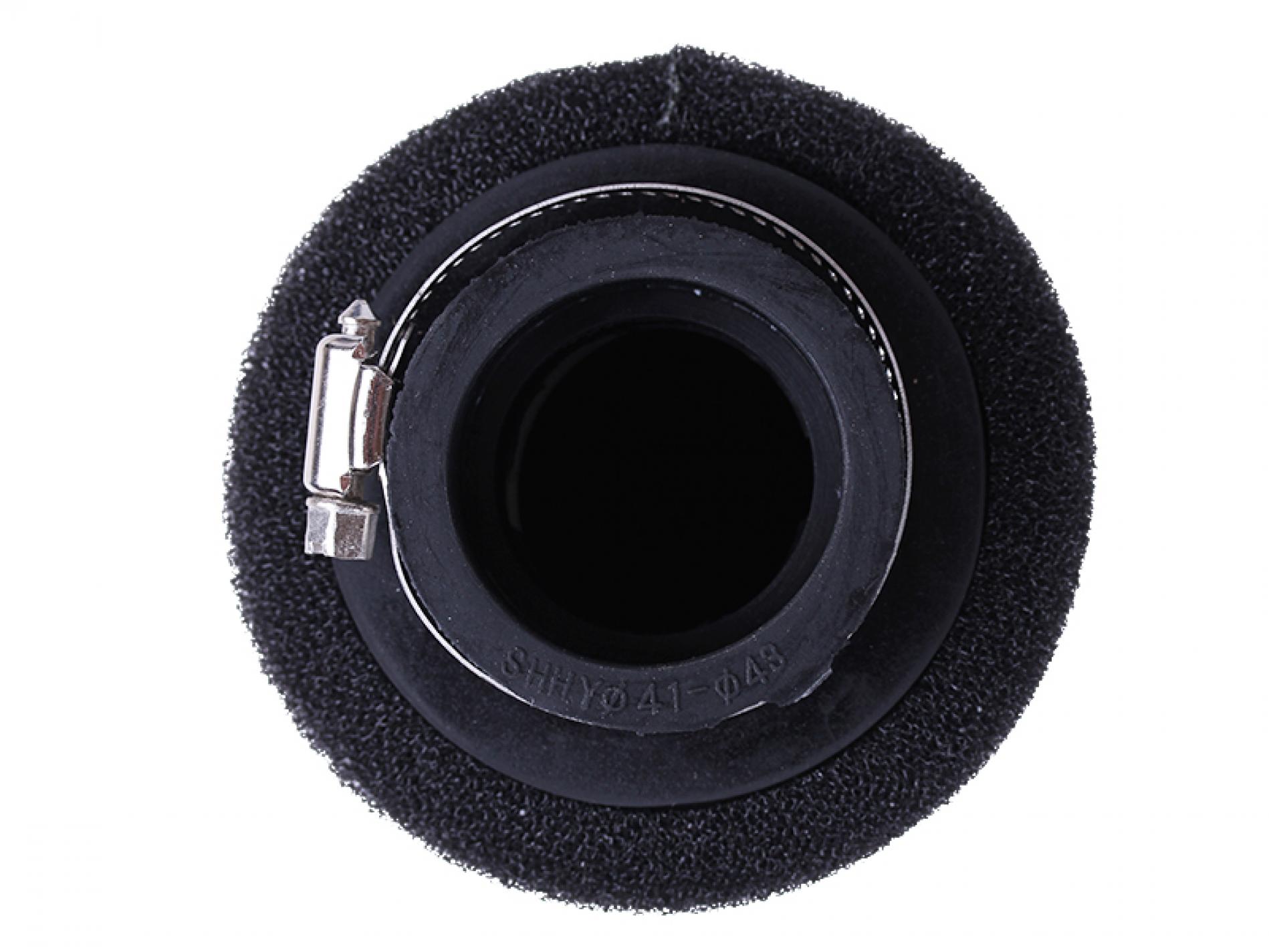 Фильтр воздушный (нулевик, поролон) Ø42mm (черный) AMG