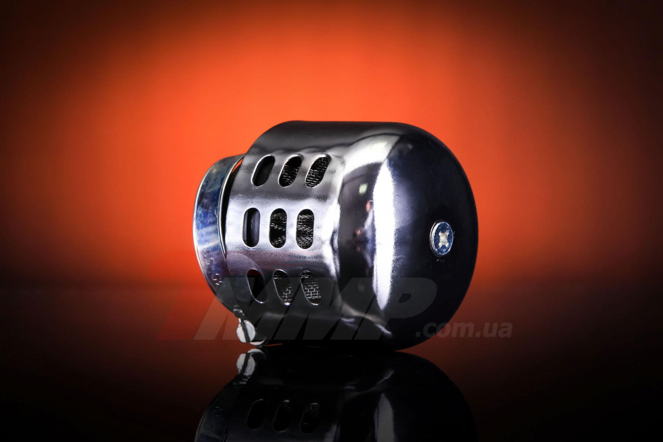 Фильтр воздушный (нулевик) Ø42mm, колокол (хром) EVO-2