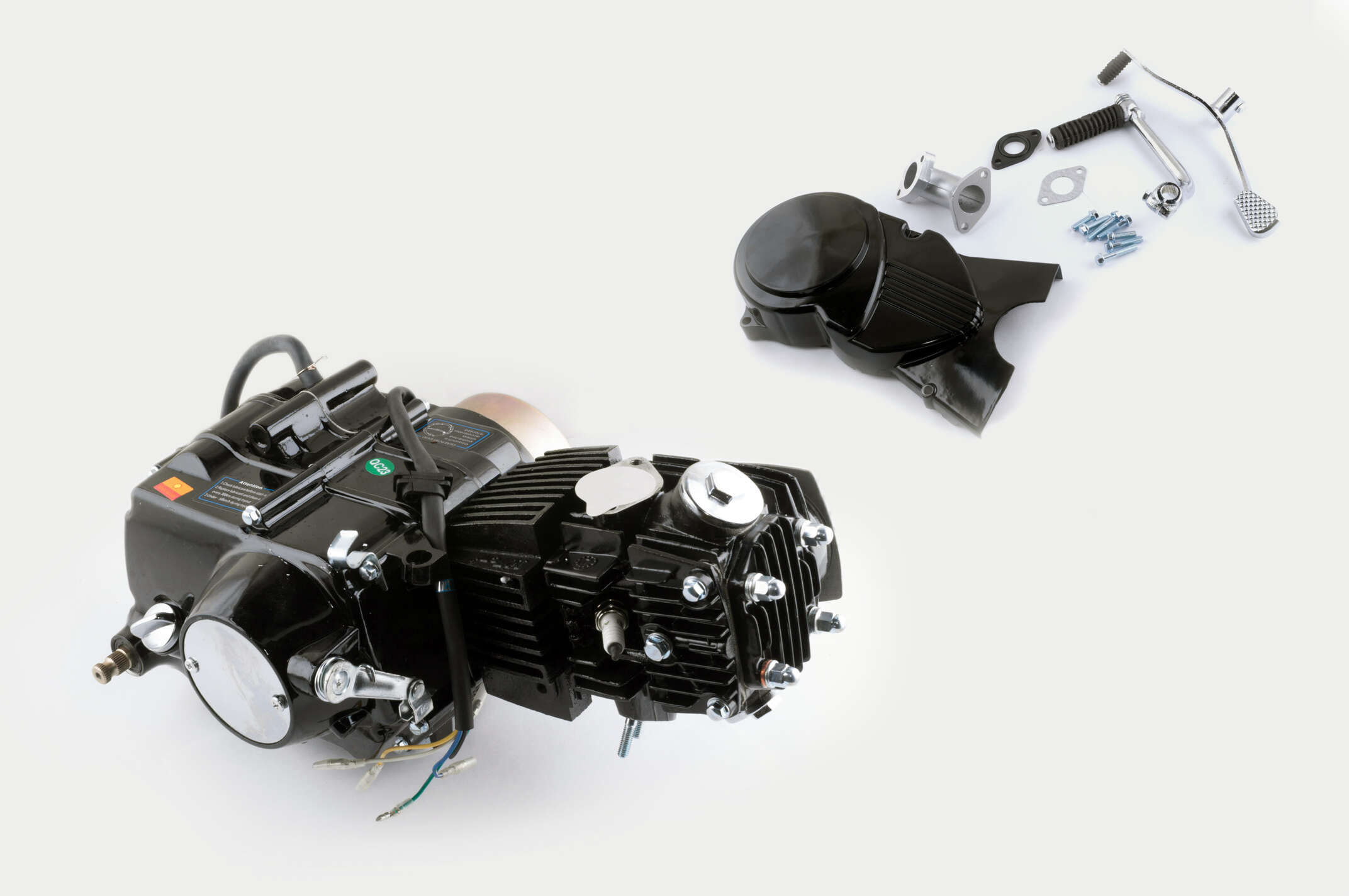 Двигатель Delta 110cc (МКПП JL1P52FMH) (без стартерный) TZH