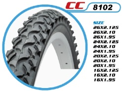 Велосипедная шина 16 * 2,10 DURRO CC8102 / BH-102 Косичка шиповка LTK-3
