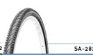 Велосипедная шина 28 * 1,75 700x45C (47-622) SA-282 Delitire черная LTK-66