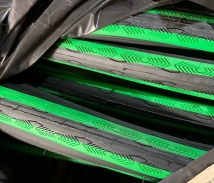 Велосипедная шина 700 * 23C H-5128 GREEN/BLK/GREEN 30TPI ATTACK PARD ChaYang Клинчер LTK-6