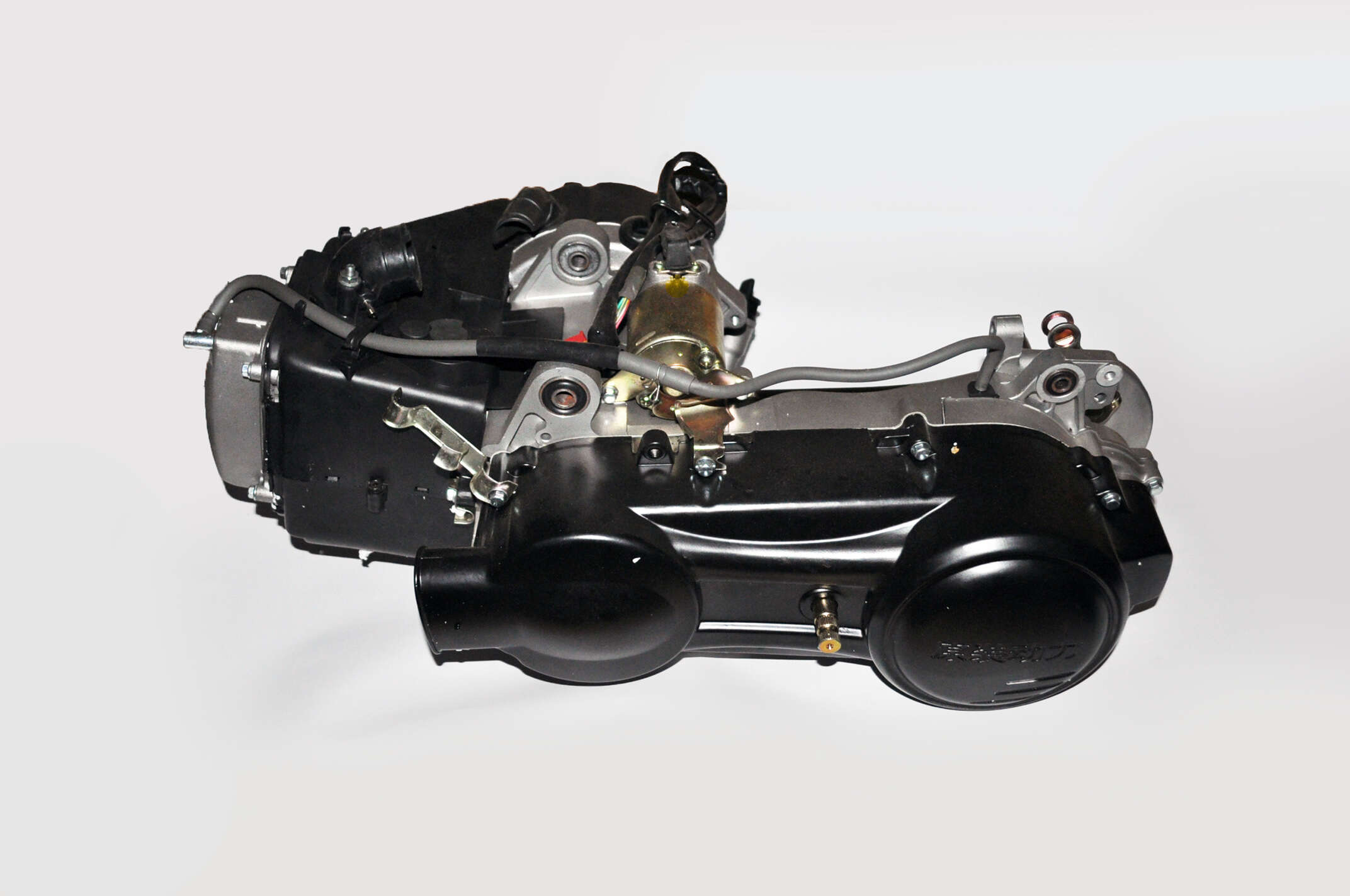 Двигатель 4T GY6 80cc (139QMA, длинный) (12 колесо).