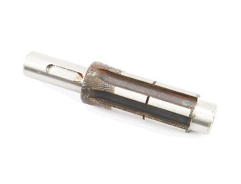 Вал первичный привода цепи L-155mm, d-25/34/22mm, ZUBR-Z-180, BIZON, BULAT KS