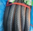 Велосипедная шина 28 * 1,75 ОРАНЖЕВЫЙ КОРД 40% VERE-13