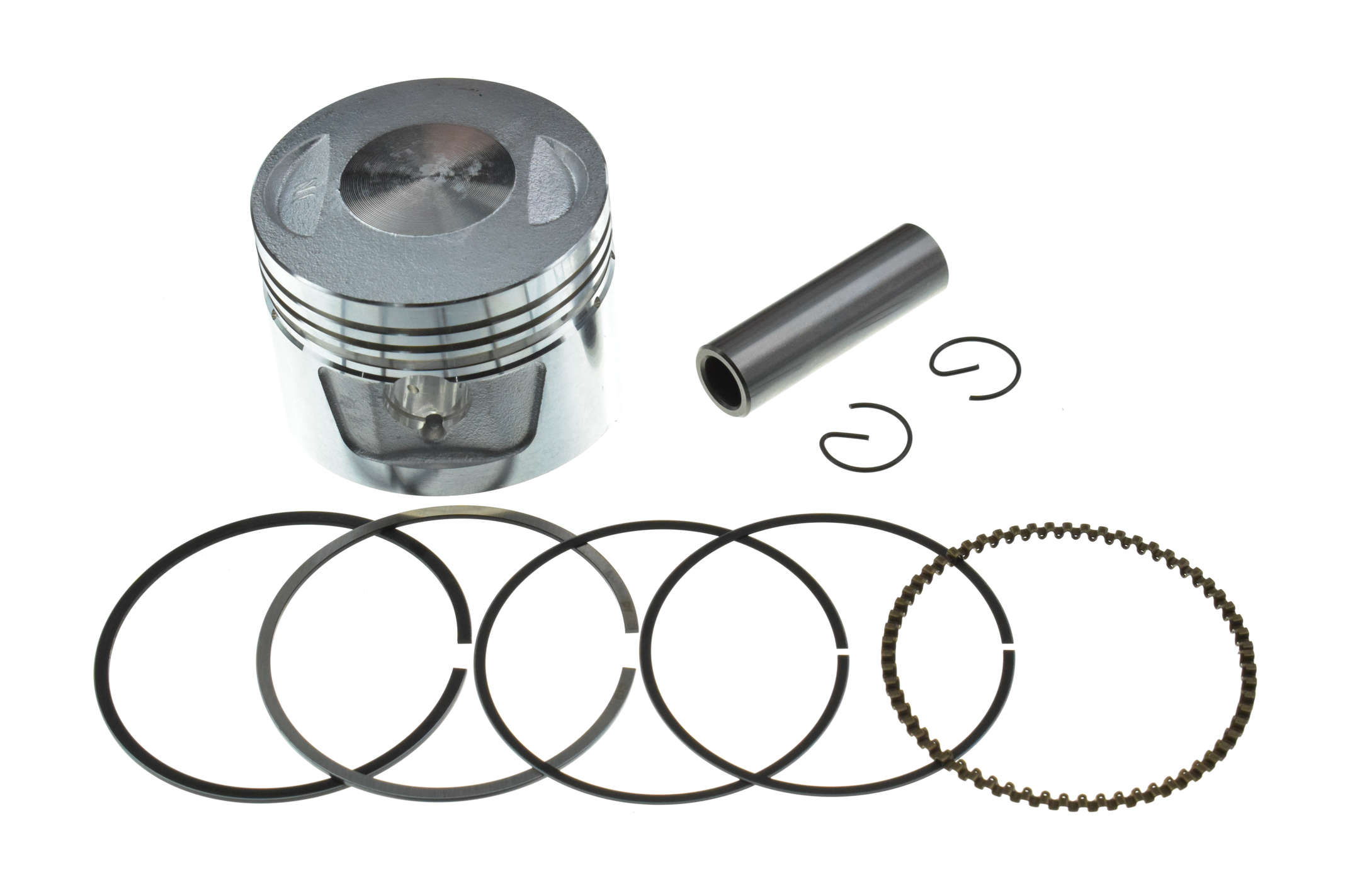 Поршень 4T CB/CG Ø62,00mm, p-15 (150/175cc STD: 162FMJ, 162FMK) (в сборе) GONGYU